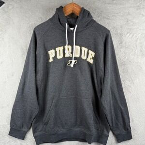 Champion Purdue University‎ Hoodie Mens L Pullover Gray Collegiate Apparel NCAA